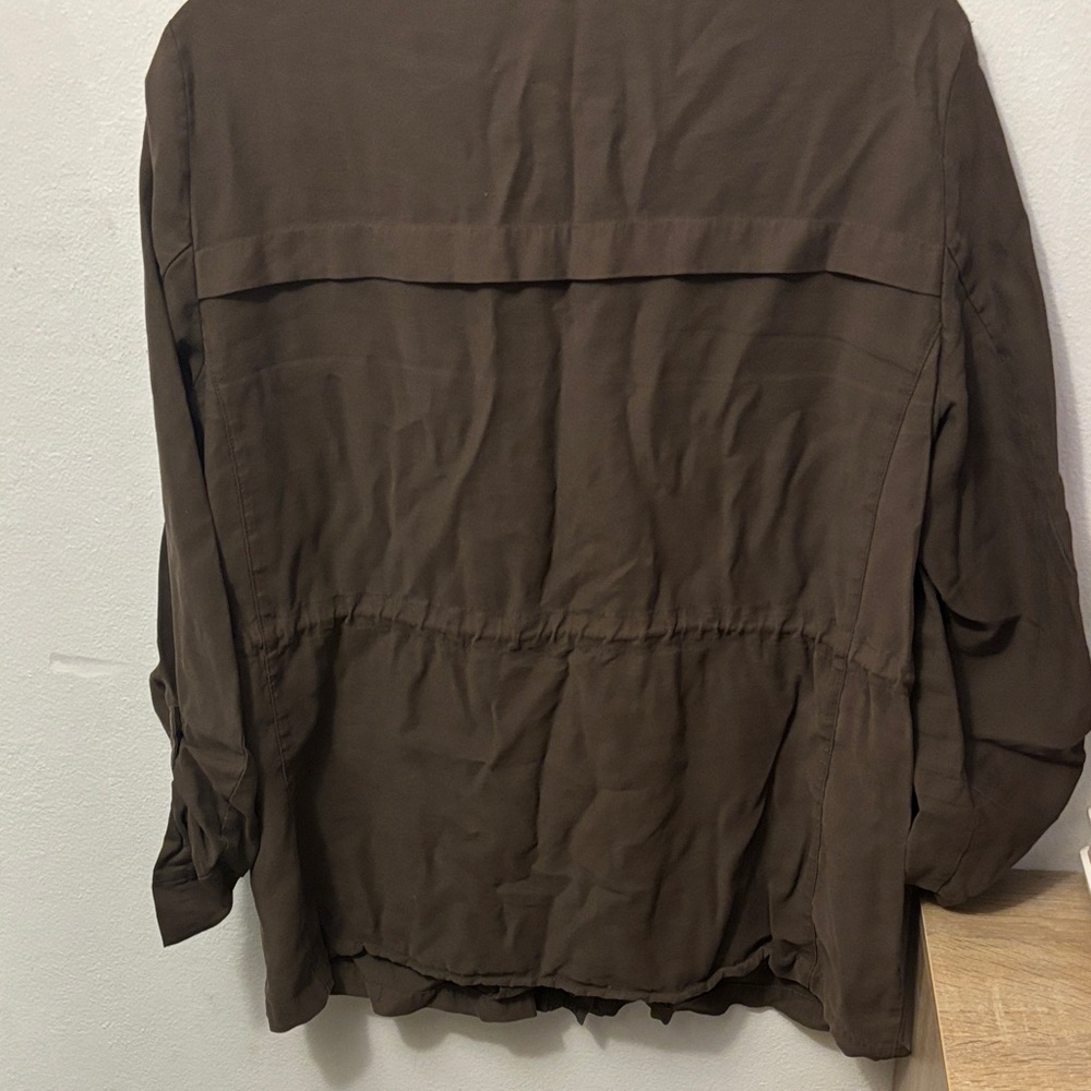 Zara Basic Army Green Jacket - Picture 3 of 3